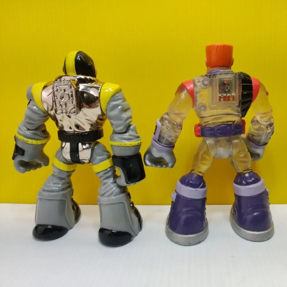 Fisher Price Rescue Heroes Action Figure Warren Waters & Roger Houston